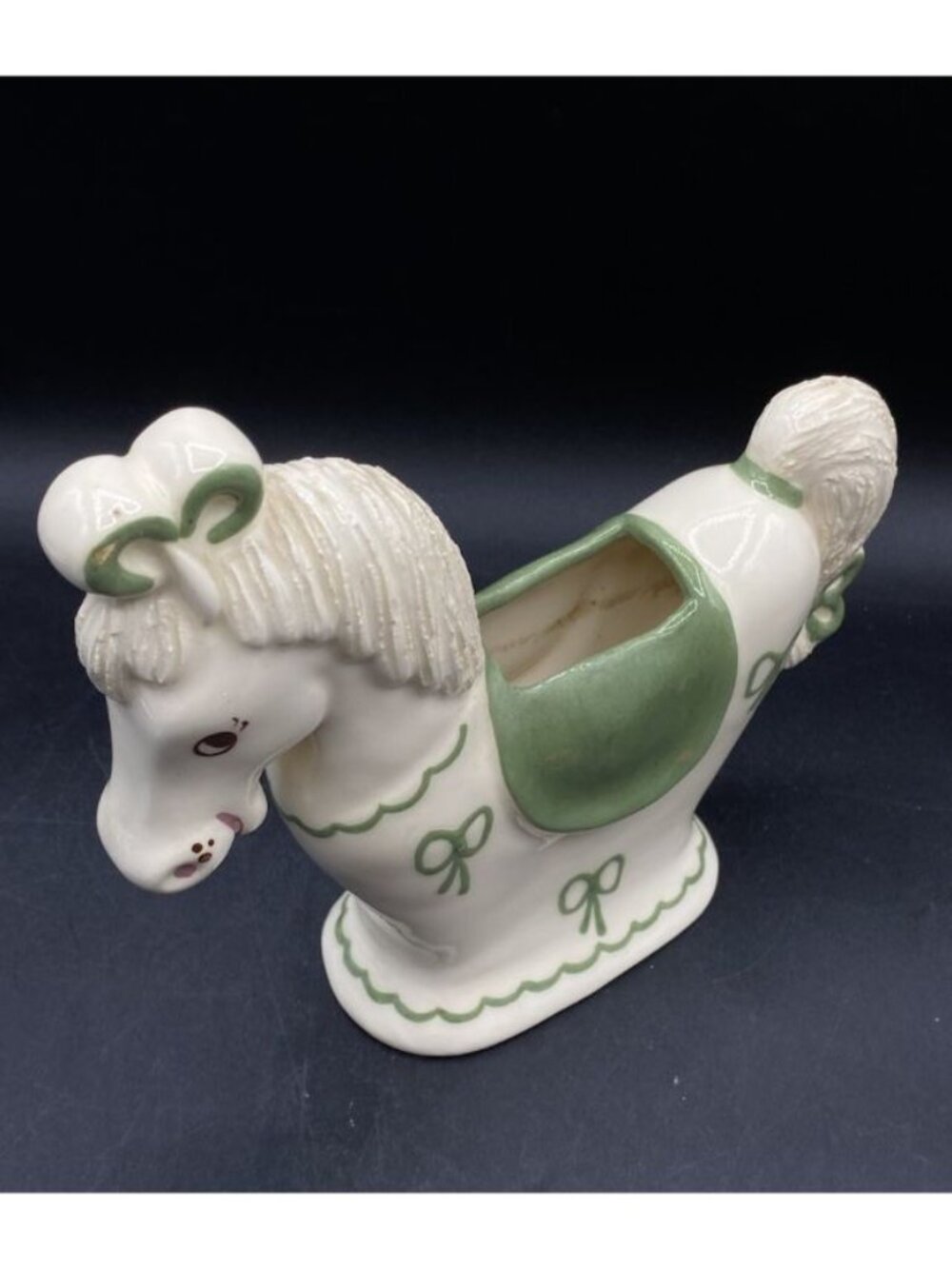 Hedi Schoop Hollywood California Pottery Co Rocking Carousel Horse Planter READ - Picture 3 of 14